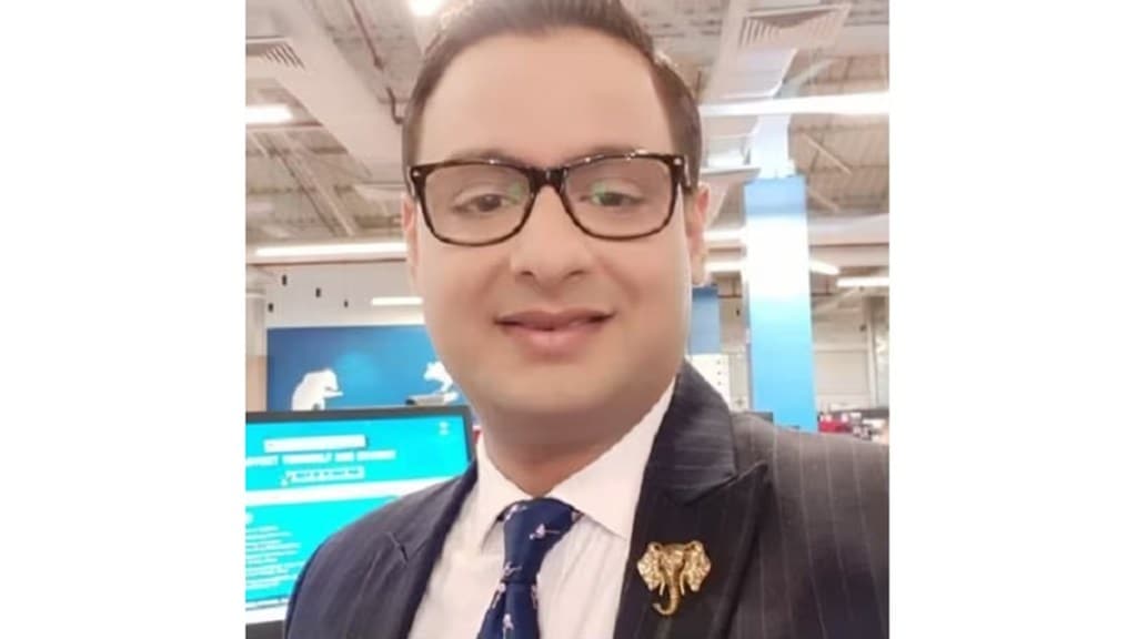 CNBC Anchor hemant ghai