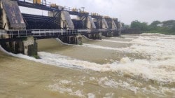 Nashik Rain News: घाटमाथ्यावर मुसळधार, चार धरणांमधून विसर्ग; गंगापूरमध्ये ५३ टक्के जलसाठा
