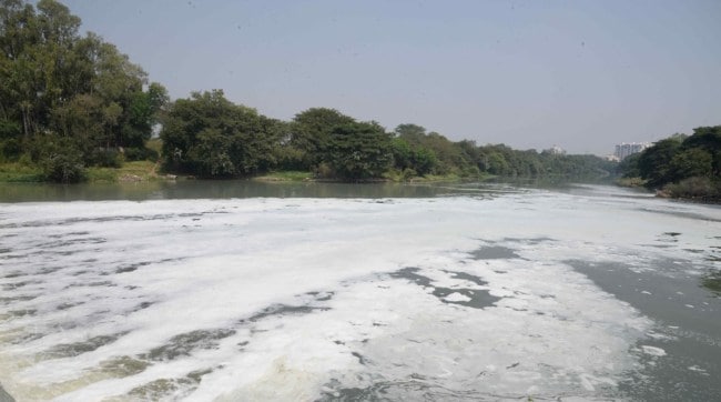 29 bungalows flood line of Indrayani River