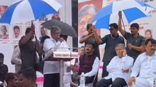 chandrakant patil speech in rain marathi news