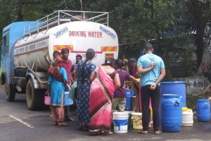 severe shortage of water in cidco colony