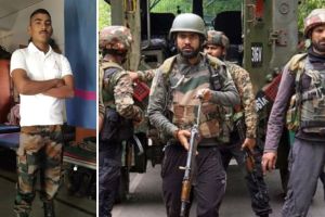 encounter with terrorists in Kulgam