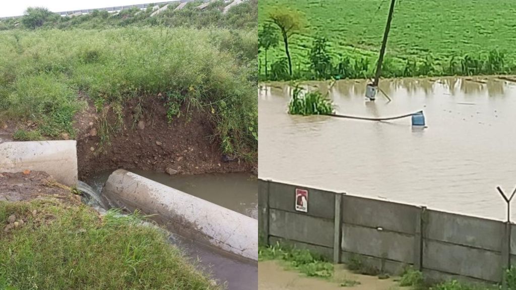 Farmers in Selu taluka are suffering due to Samriddhi highway water is accumulating in fields