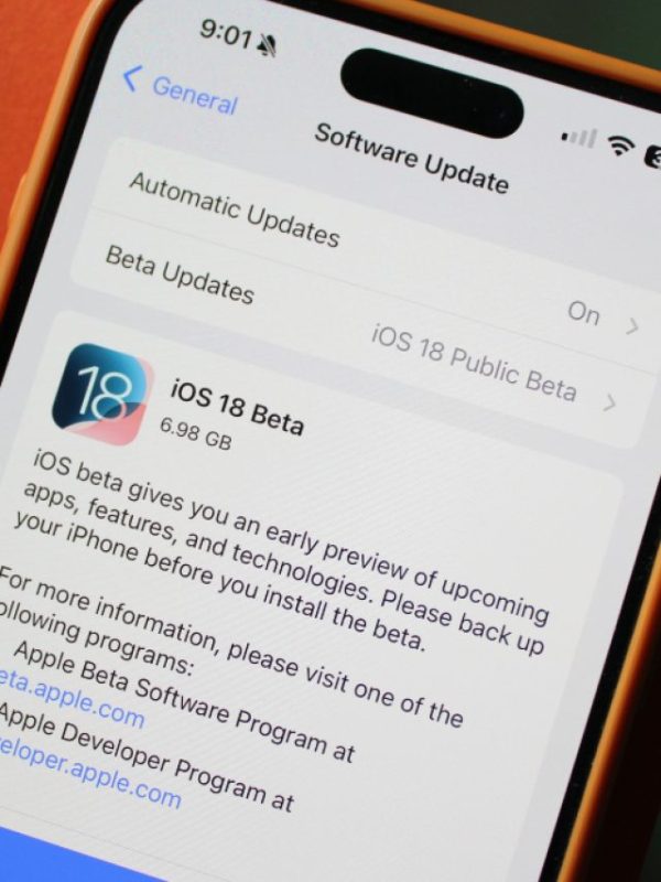 iOS 18 update
