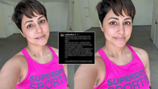 Hina Khan who diagnosed with breast cancer shared scars photos after chemotherapy on social media