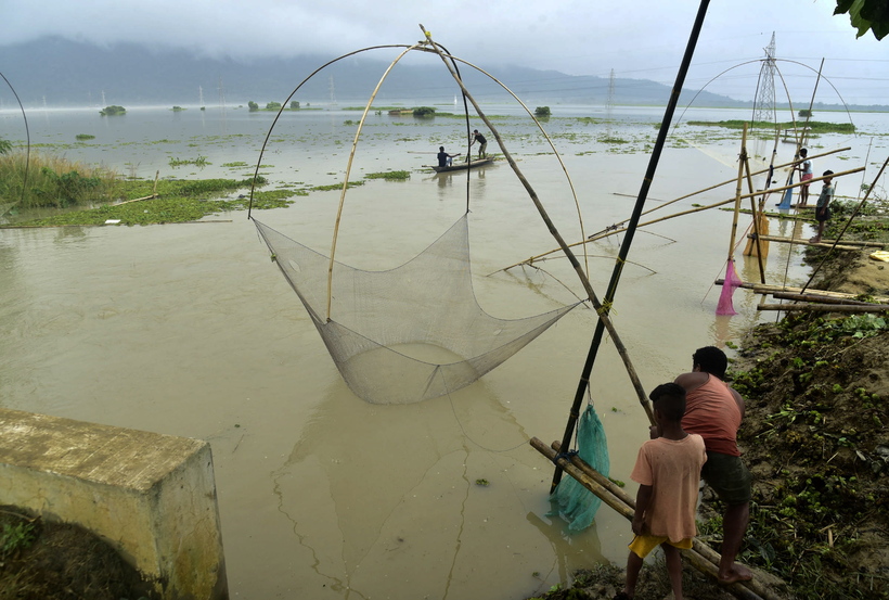 assam, floods, landslides, weather in assam, northeast india