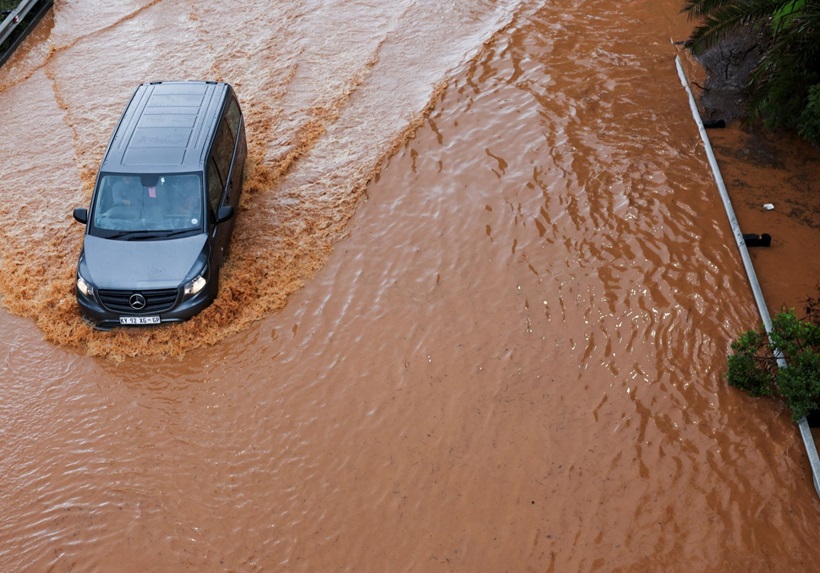 South Africa - Cape Town storms and floods