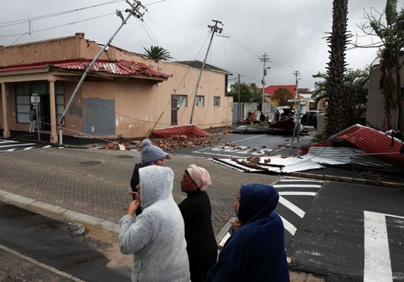 South Africa - Cape Town storms and floods