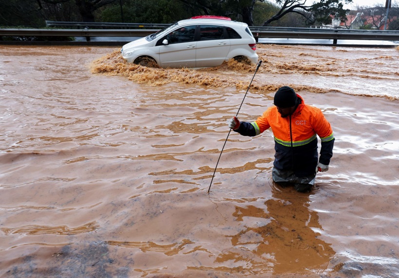 South Africa - Cape Town storms and floods