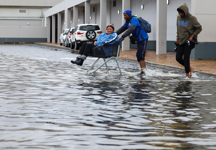 South Africa - Cape Town storms and floods