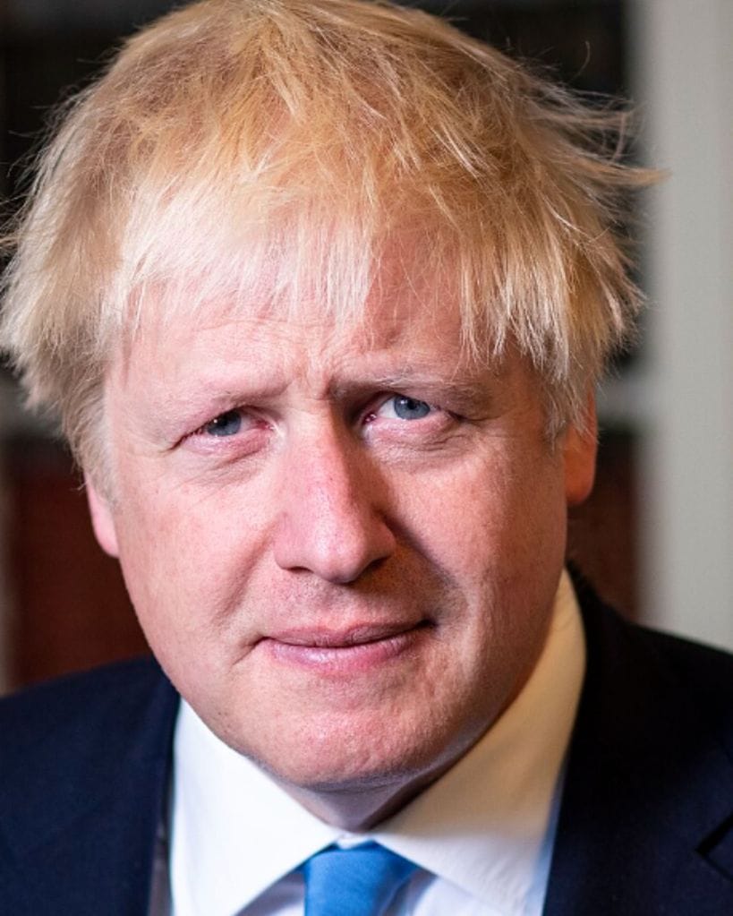 Former UK PM Boris Johnson