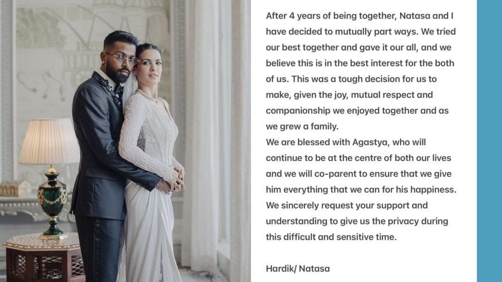 hardik pandya natasha stankovic divorce