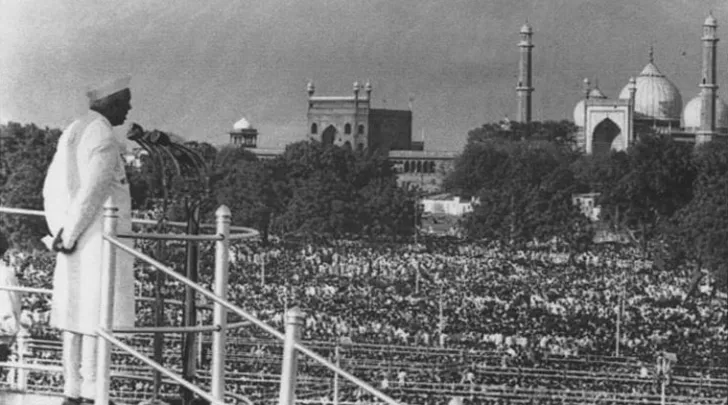 Jawaharlal Nehru's historic speech