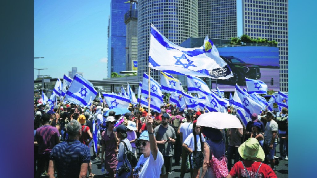 Citizen Protests in Israel Calls for Prime Minister Netanyahu to step down