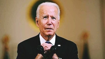 White House says Joe Biden hints he is seriously considering running for president are false