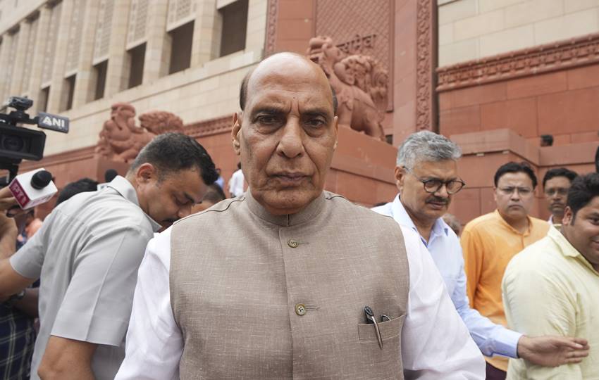 Rajnath Singh in Anant-Radhika's wedding