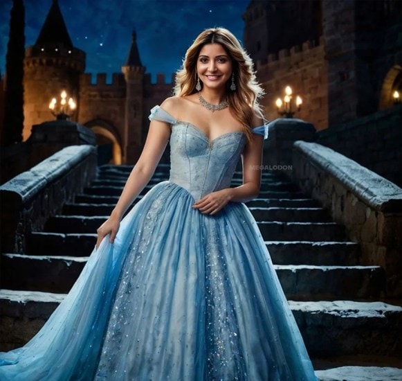 Anushka Sharma as Cinderella