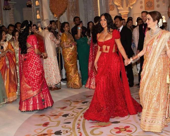 im kardashian at ambani wedding