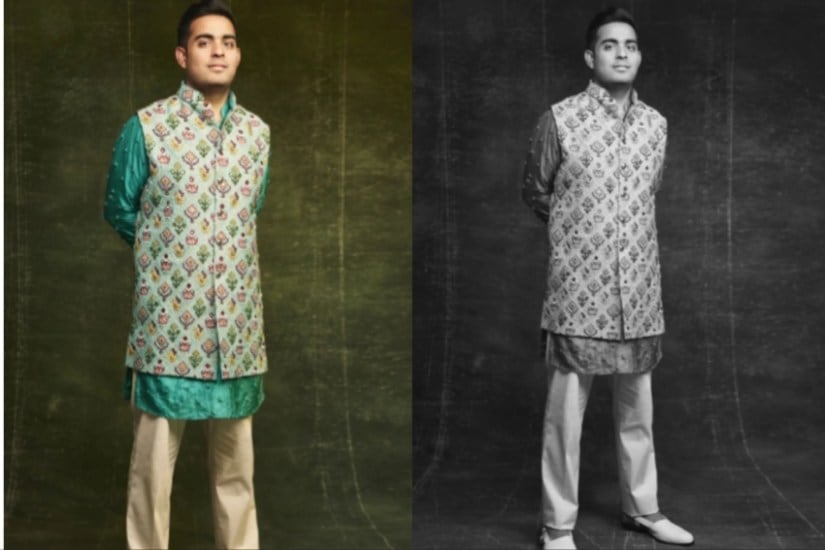 akash ambani all looks in radhika merchant anant ambani pre wedding