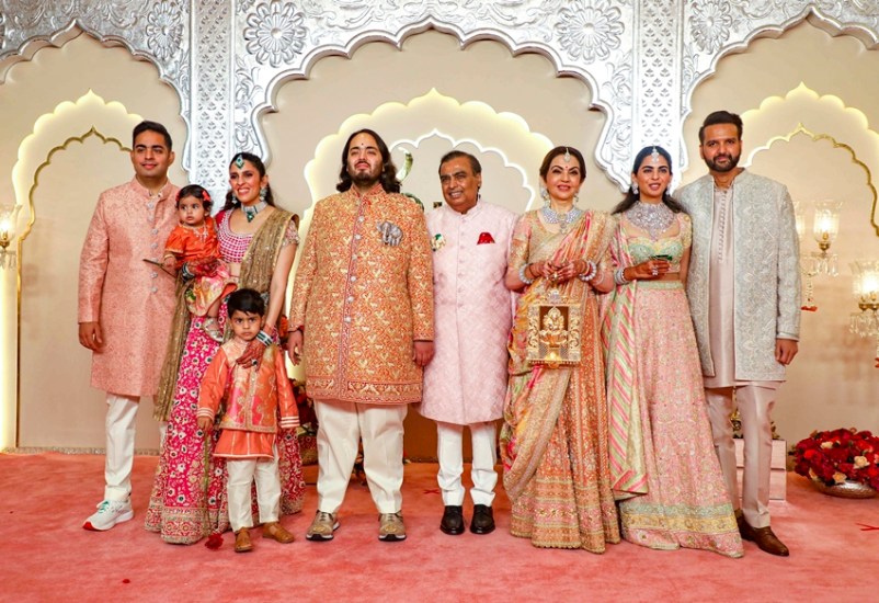 Anant Ambani wedding day