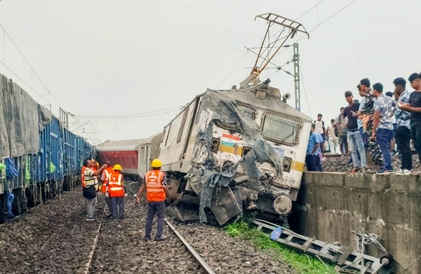 Freight Train Collision