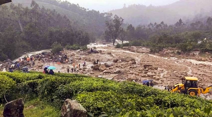 Major landslides in Wayanad