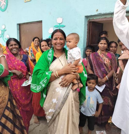 Rekha Paswan, MLA from RJD