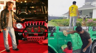 dhoni birthday car collection