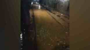 Heavy Rains Disrupt Konkan Railway Line, Malpe Tunnel Goa, Clear Water and Mud in Malpe Tunnel Goa, Heavy Rains in Konkan, Water and Mud in Malpe Tunnel Goa, konkan railway, konkan railway disrupts, latest news, marathi news