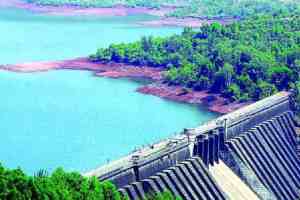 Koyna Dam, Western Ghats, continuous rains, water storage, Shivsagar, power house, water release, cusecs, monsoon season, Koyna Krishna rivers