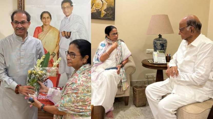 mamta banerjee meets uddhav thackeray and sharad pawar