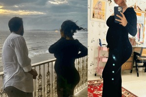 Masaba gupta After pregnancy, this fashion designer and actress showed her baby bump photos