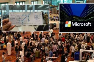 microsoft outage indian airport