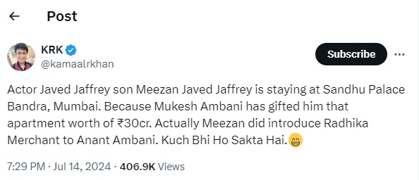 mizan jaffrey krk