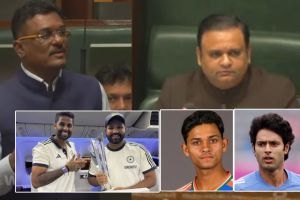 mumbai players in vidhan bhavan