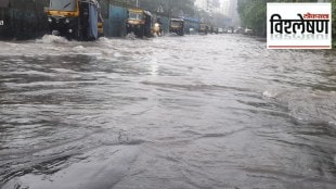 severe waterlogging in mumbai in first rain