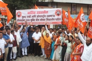 thackeray group agitation for rebate in electricity tariff