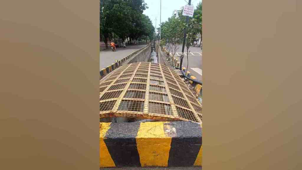 nashik, ravi shankar marg, Iron Nets on Artificial Drain on ravi shankar marg, Revitalizing Natural Drains, locals opposing for Installing Iron Nets on Artificial Drain, nashik news, marathi news, loksatta news