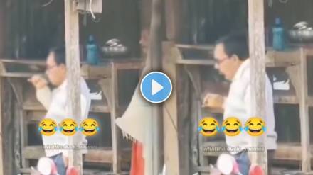 Viral Video Of Man sneezing in public Has everyone attention because the hilarious sound he made watch ones