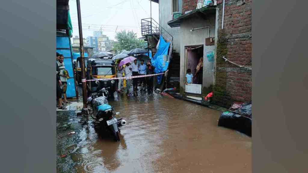 Panvel, disaster management, flood, Kalamboli settlement, , water accumulation, CIDCO, motor pumps, Urdu Primary School, Gadhi River, Municipal Corporation, panvel news, panvel municipality, panvel news,