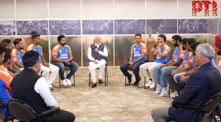 pm modi meeting with team india 1