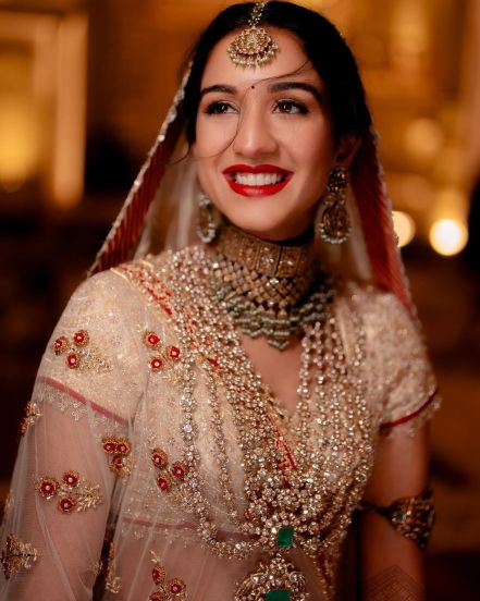 radhika merchant wedding look 