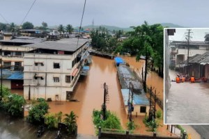 heavy rain in ratnagiri district flood