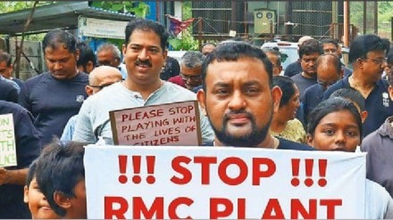 thane township residents unite to close rmc project in ghodbunder area