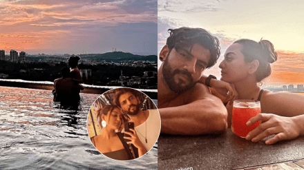 Sonakshi sinha Zaheer Iqbal honeymoon romantic photos viral on social media