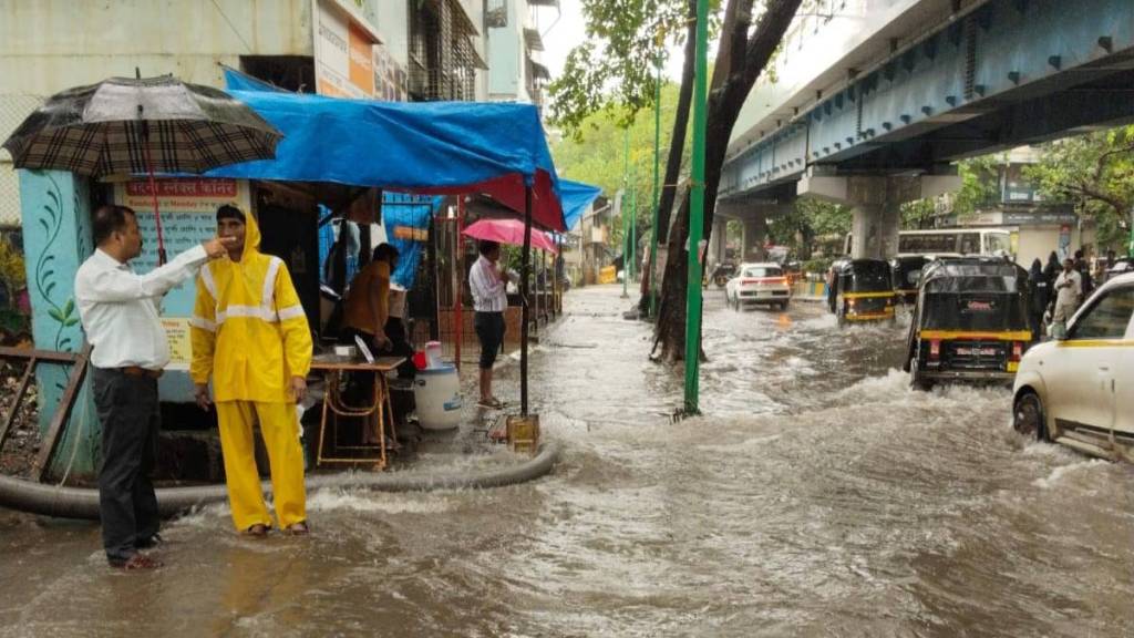 saturday, Thane city, heavy rain