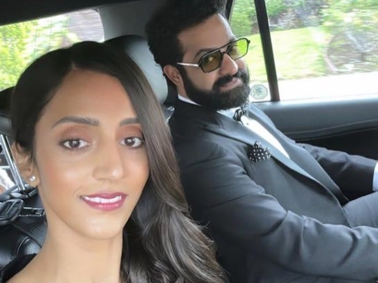 jr. ntr with wife