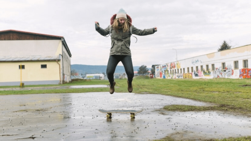 What happens to the body when you get drenched by the rain