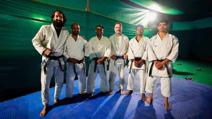 rahul gandhi jujutsu, rahul gandhi jiu martial arts