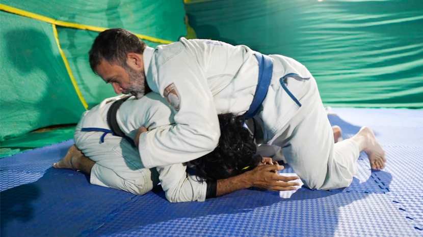 rahul gandhi jujutsu, rahul gandhi jiu martial arts